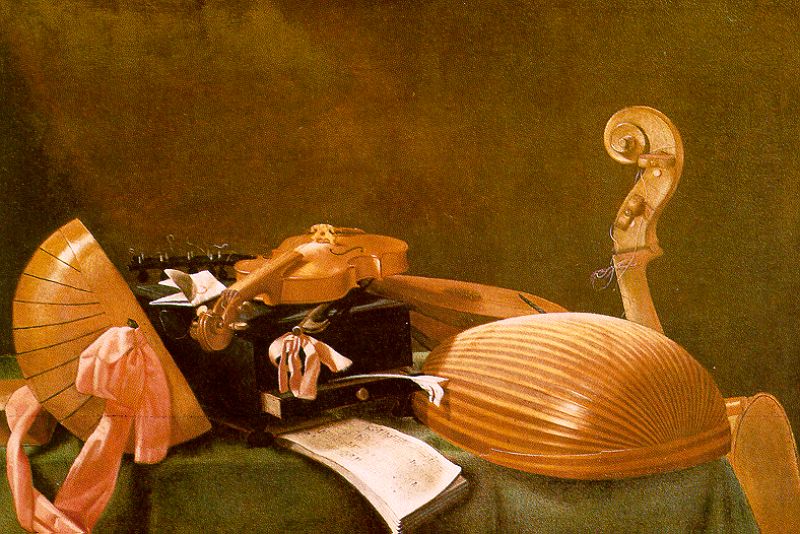 Still Life of Musical Instruments